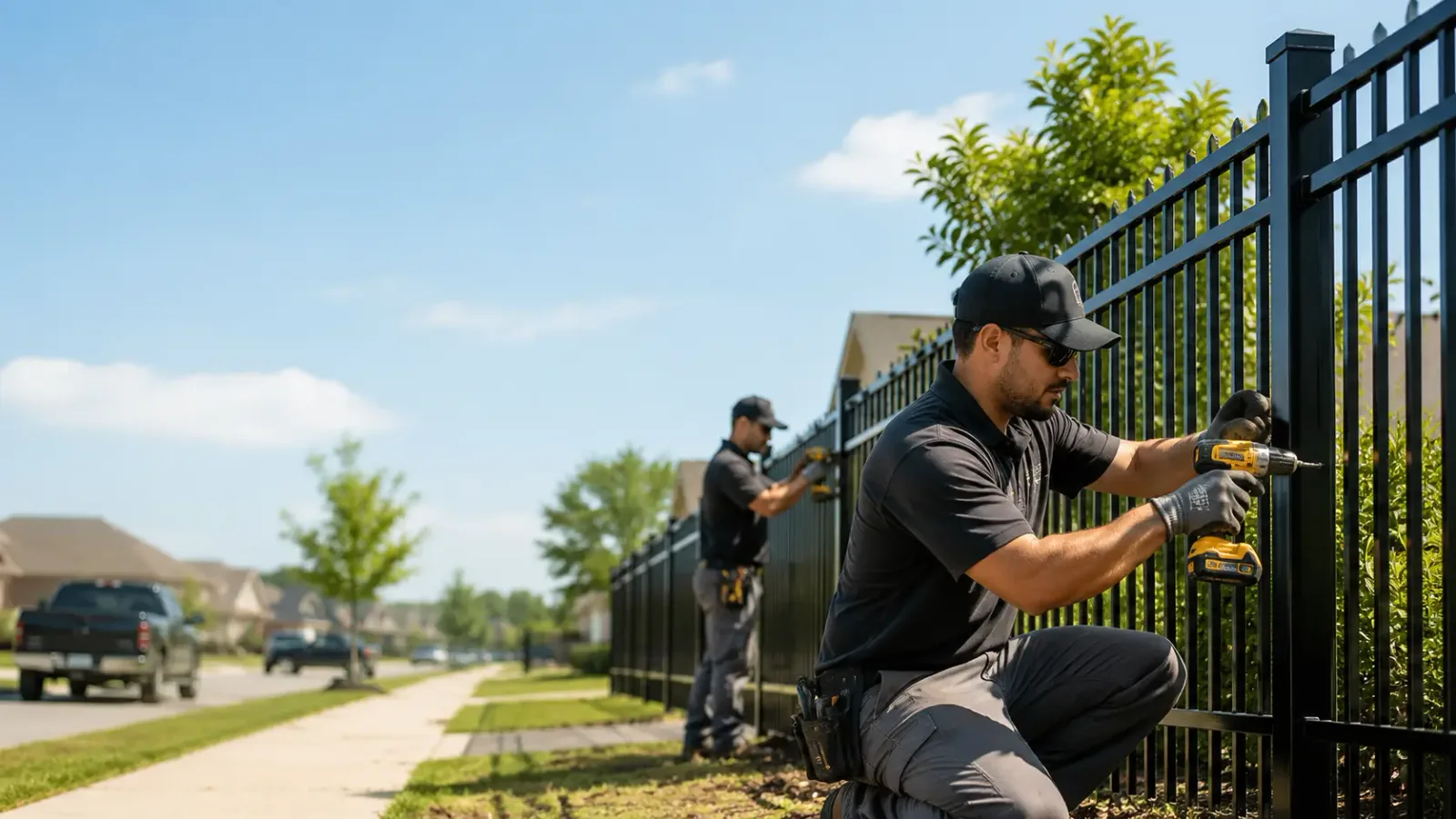 Metal Fence Installation in Hingham, WI